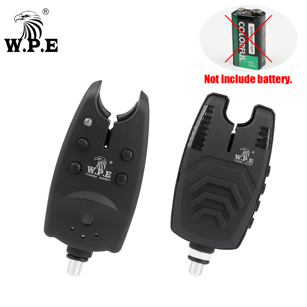 Bite Indicator - W.P.E 1 個鯉釣り餌警報 LED サウンドワイヤレス電子釣り警報警告インジケータ鯉釣具アクセサリー