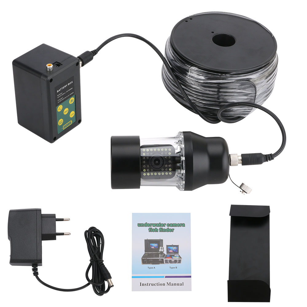 Fishing Camera - 9 インチ DVR レコーダー 100 メートル水中釣りビデオカメラ