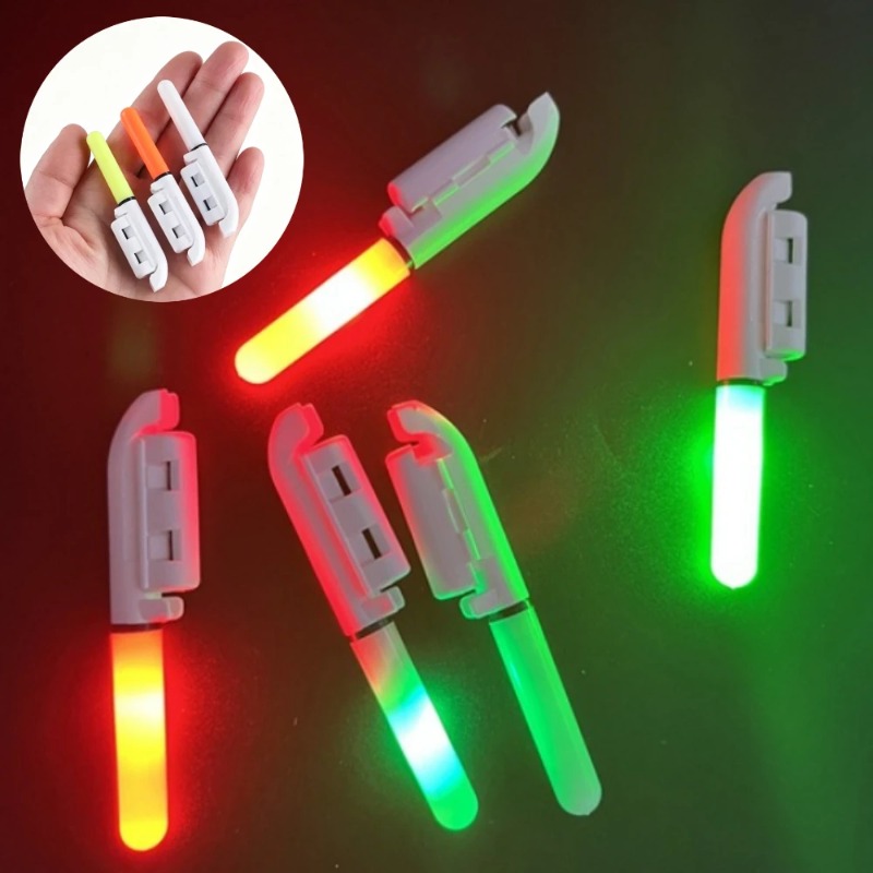 Fish Alarm - 3/5 個釣り電子ロッドスティックフラッシュライト CR425 バッテリー LED 取り外し可能な