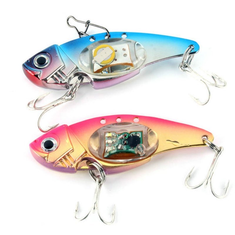 Fish Finder Gps - スマート水中LED釣りライト、振動付きイカ用ルアー、点滅式深海ライト、防水魚誘引餌（イカ用）