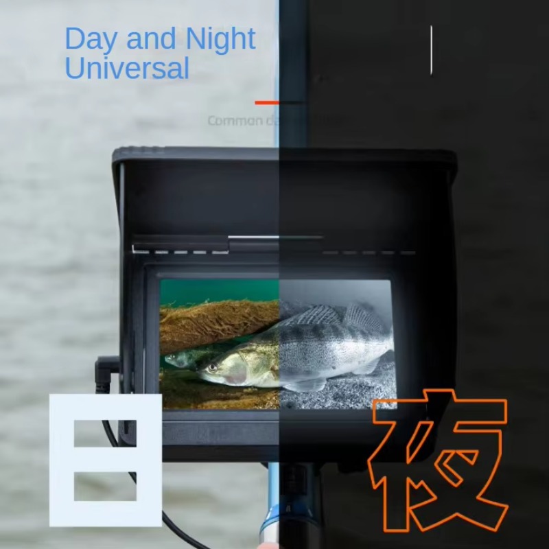 水中魚群探知機：5インチのポータブル充電式システム。50mの - Fish Finder Cable のレビューと価格