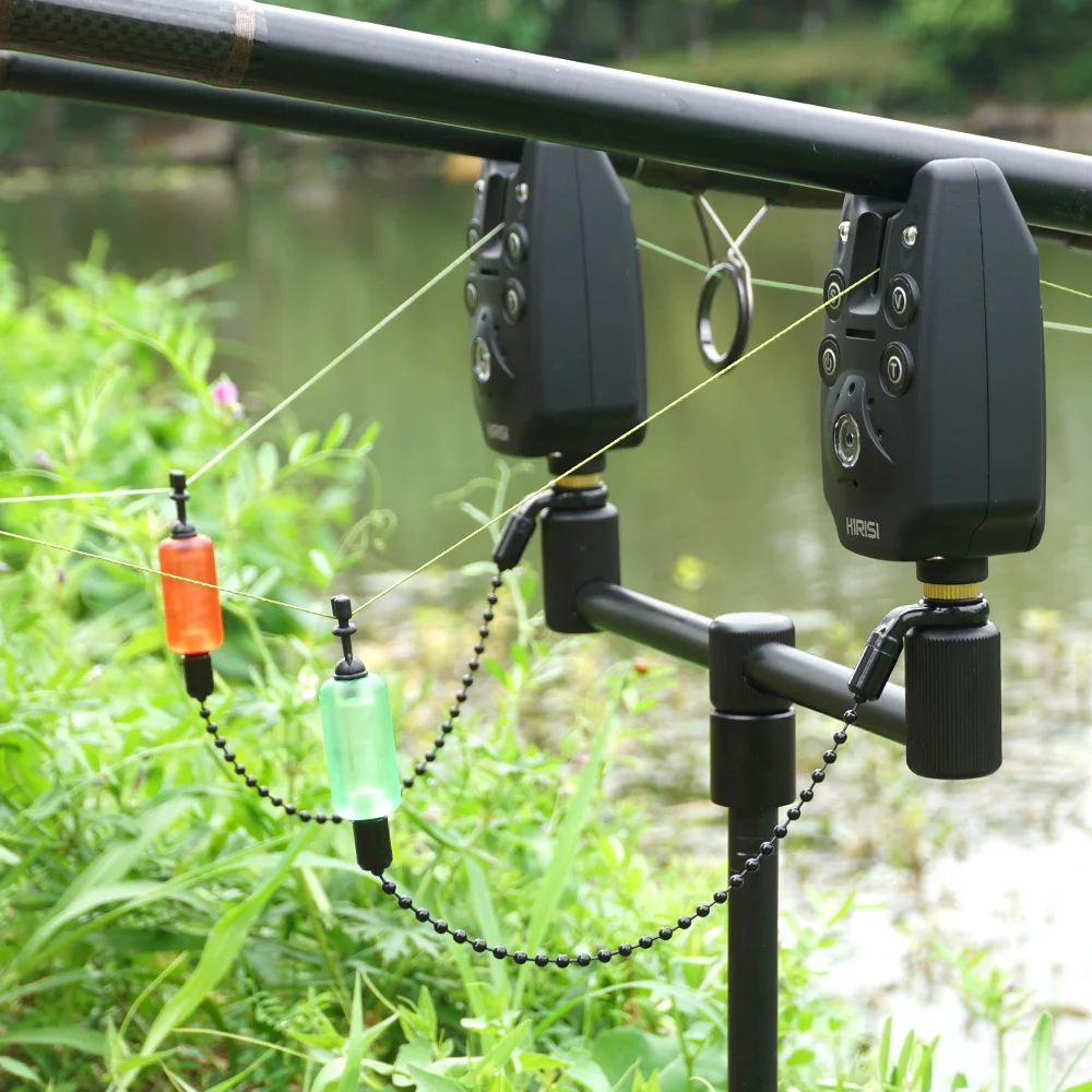 Hirisi 4 個釣りスインガーバイトインジケーター 6  - Fish Alarm のレビューと価格