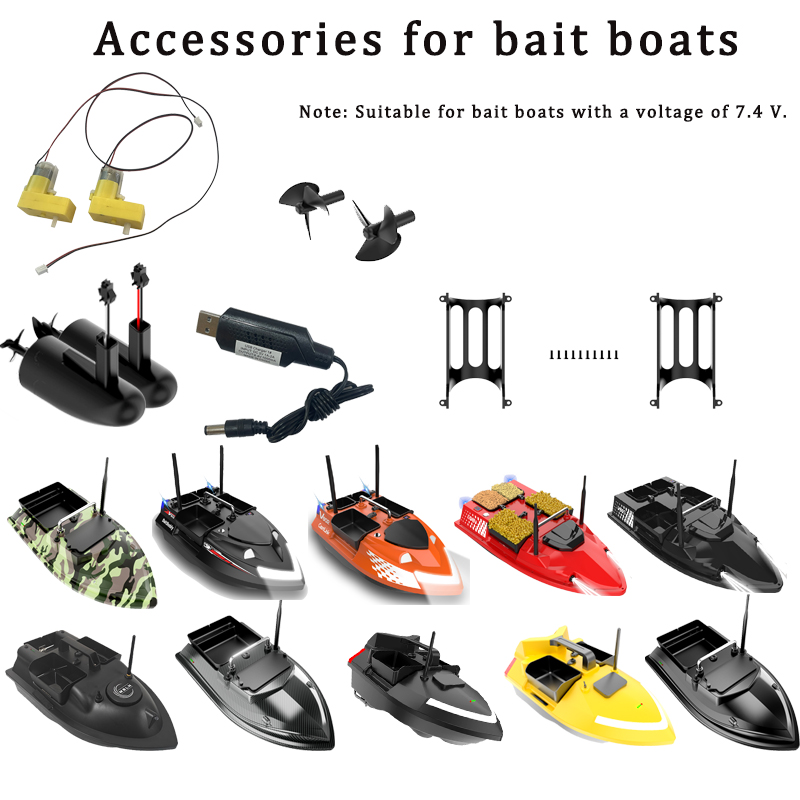 MBLN 7.4V ユニバーサルベイトボートアクセサリー – - Fish Finder Gps のレビューと価格