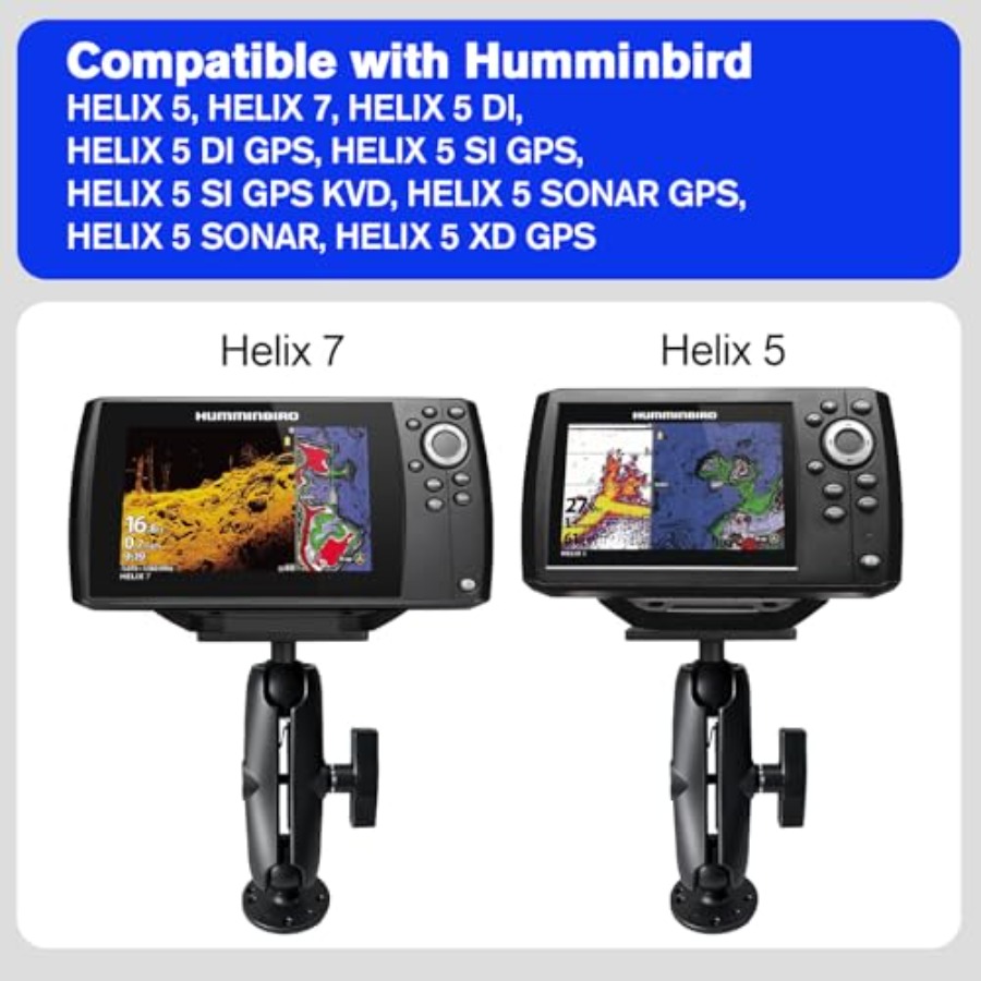 カヤック/ボート用魚群探知機マウント：アルミニウム製、1.5 - Fish Finder Mount のレビューと価格