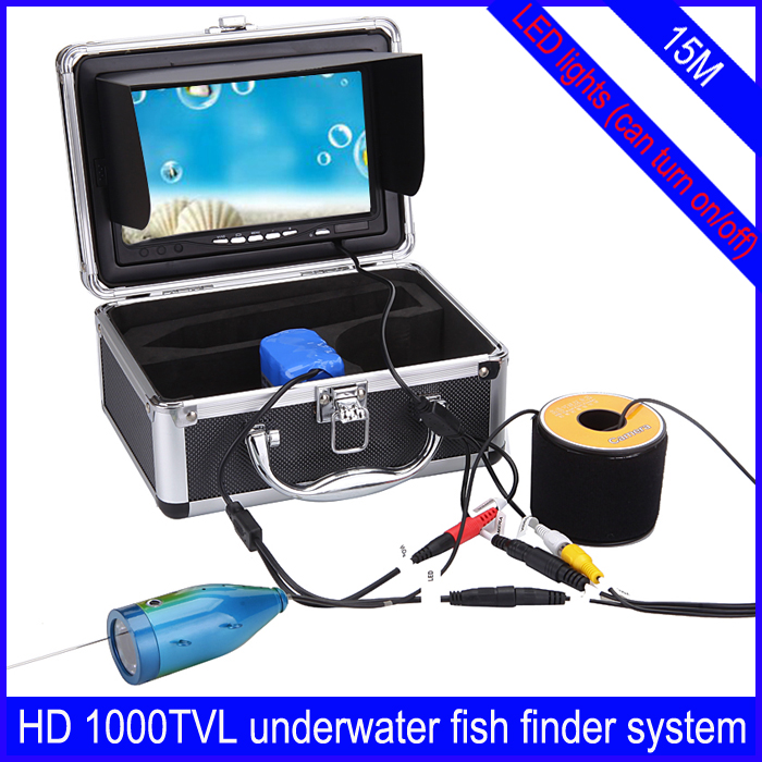 X7 ポータブル 15m 7インチモニター 1000TVL  - Fish Finder Cable のレビューと価格