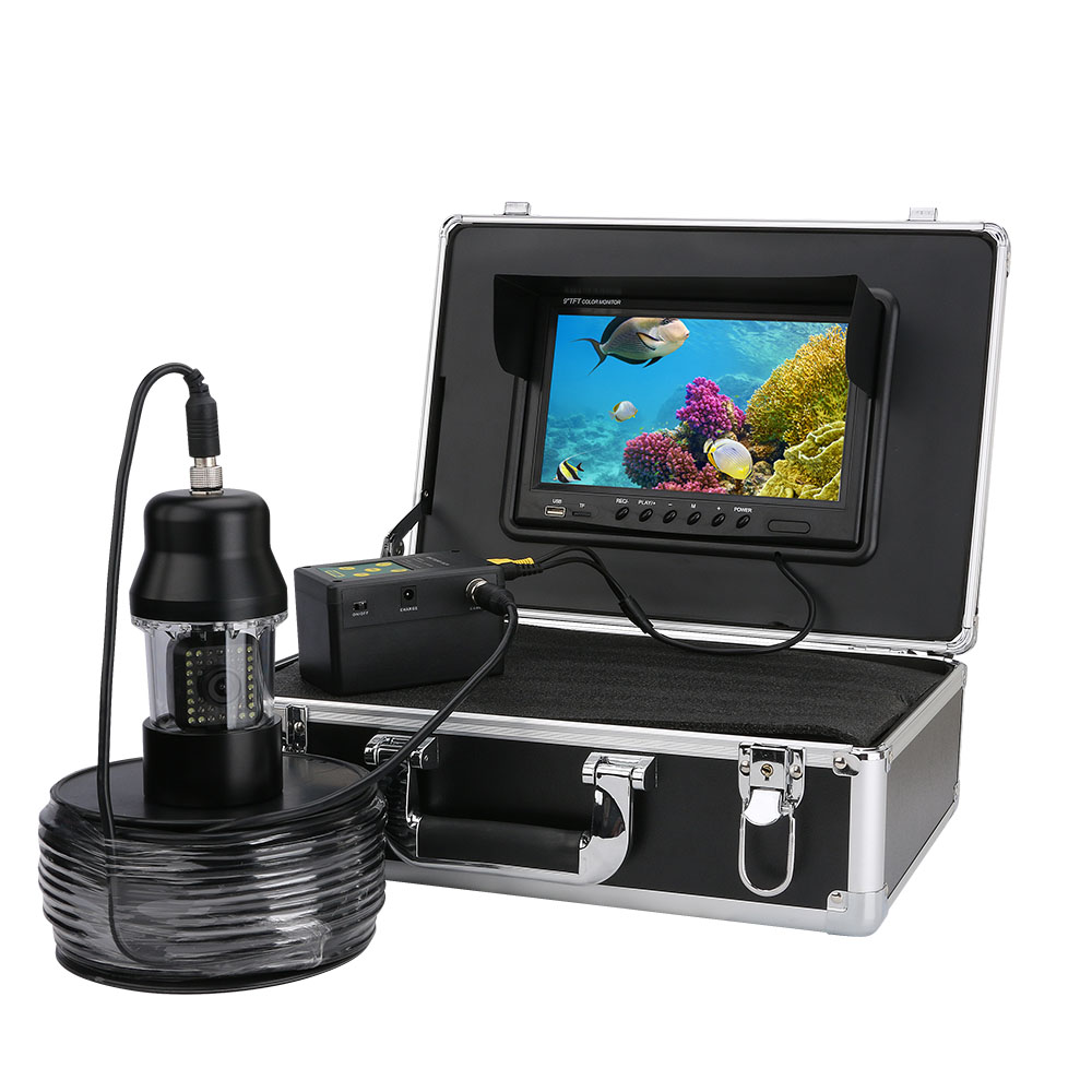 9 インチ DVR レコーダー 100 メートル水中釣りビデ - Fishing Camera のレビューと価格