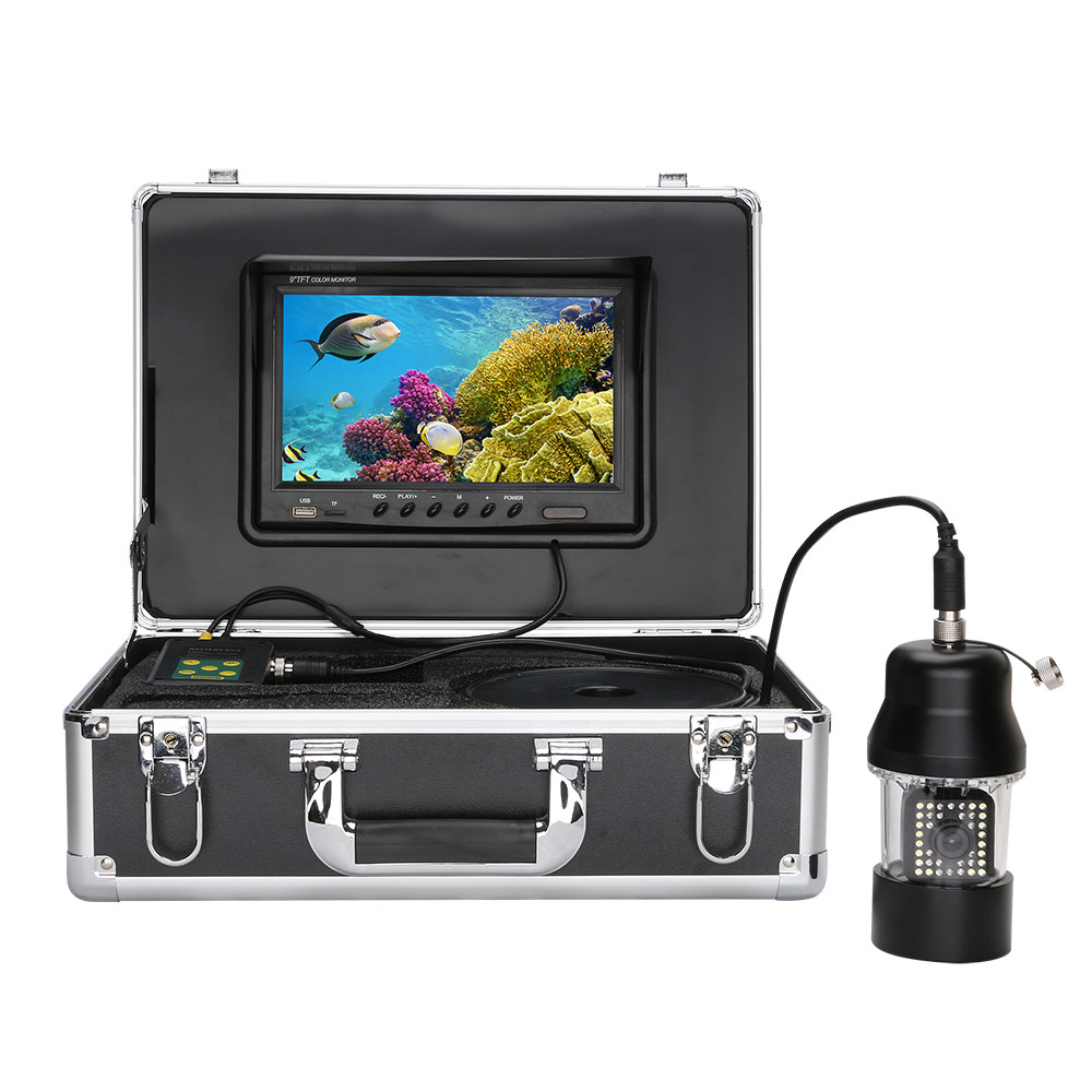 9 インチ DVR レコーダー 100 メートル水中釣りビデ - Fishing Camera のレビューと価格